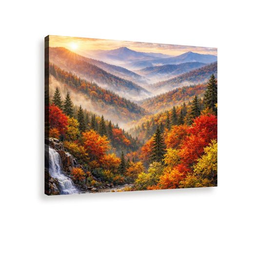 Canvas Prints Wall Art Appalachian Fall