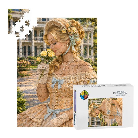 Wooden Jigsaw Puzzles 500 pcs 1800's American Civil War Era Woman