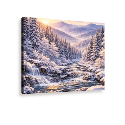 Canvas Prints Wall Art Appalachian Winter