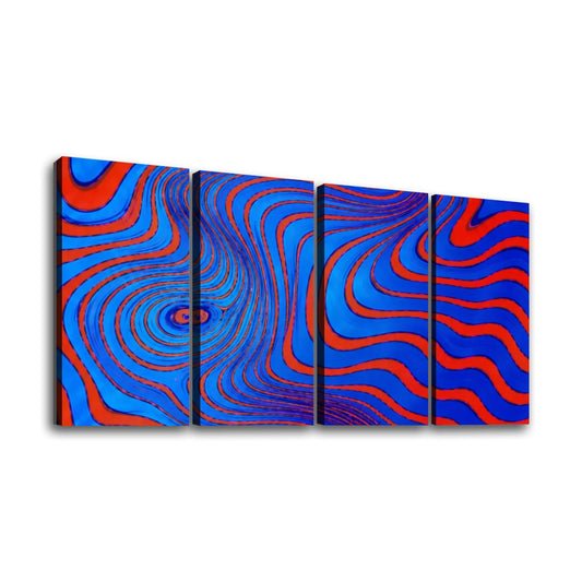 4 Panels Canvas Prints Wall Art Damascus