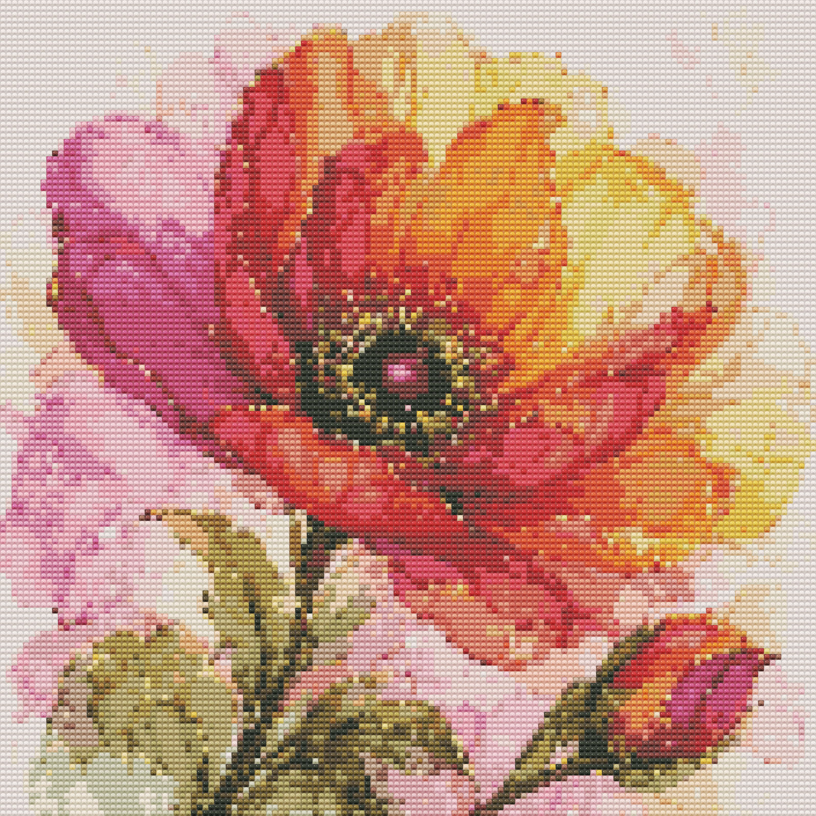 40x40cm Round Diamond Painting Kit